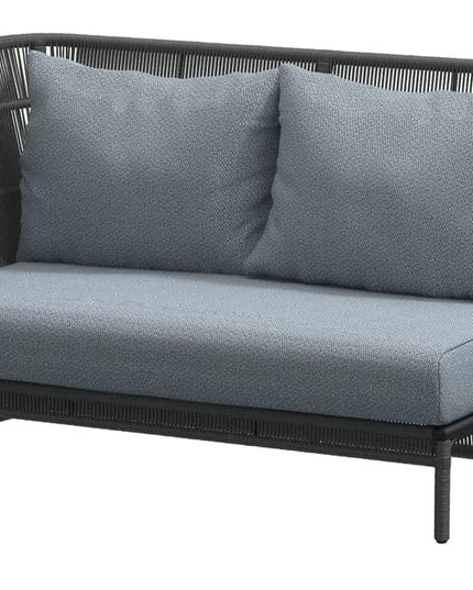 4 Seasons Outdoor Orient Lounge Set + Strada Coucht Tabelle 73 Ø cm