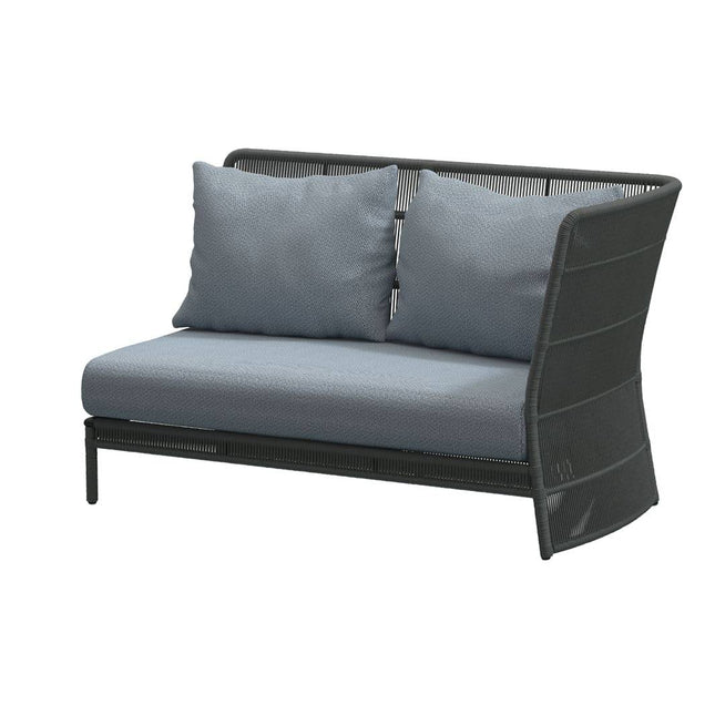 4 Seasons Outdoor Orient Lounge Set + Strada Coucht Tabelle 73 Ø cm