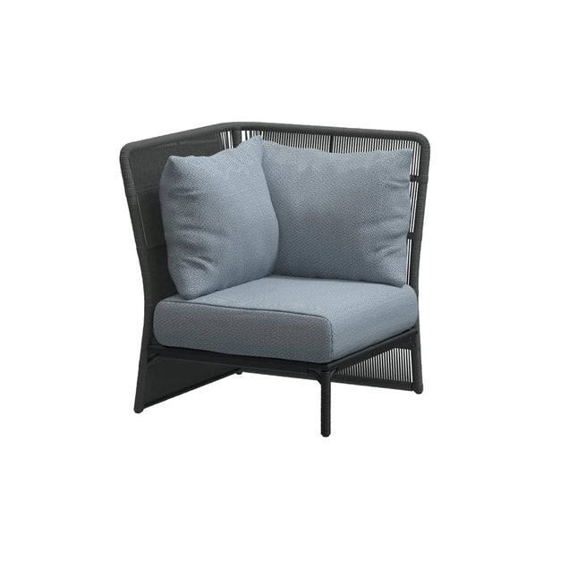 4 Seasons Outdoor Orient Lounge Set + Strada Coucht Tabelle 73 Ø cm