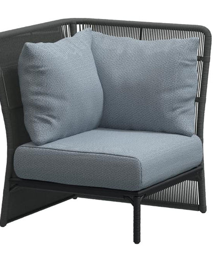 4 Seasons Outdoor Orient Lounge Set + Mitte + Atlas Couchtisch 80 Ø cm