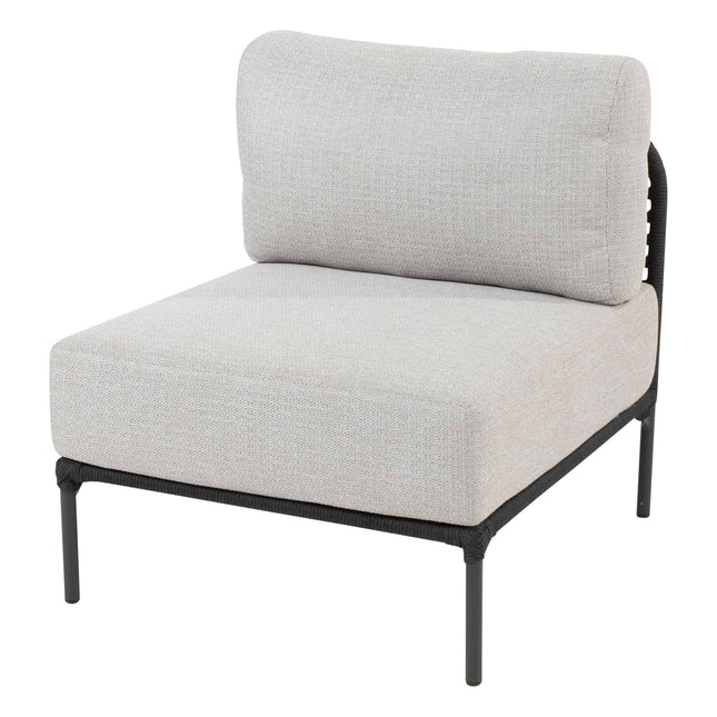 4 Seasons Outdoor Fabrice Lounge Set + Mitte + Verdi Coucht Tabelle 73 Ø CM