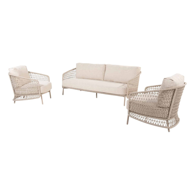 4 Seasons Outdoor Puccini Lounge Set ohne Couchtisch