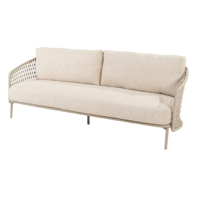 4 Seasons Outdoor Puccini 3sitzer Lounge-Sofa inkl. 3 Kissen