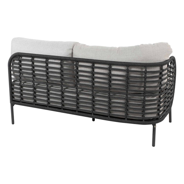 4 Seasons Outdoor Fabrice Lounge Set + Mitte + Verdi Coucht Tabelle 73 Ø CM