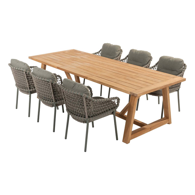 4 Seasons Outdoor Jura Dining + Taste 4SO Noah Teaktisch 260 cm