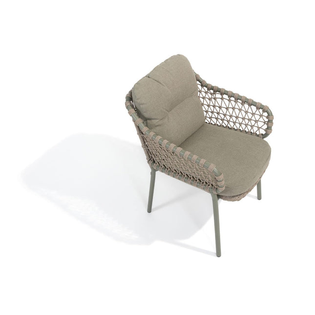 4 Seasons Outdoor Jura Stapelbares Stuhl inkl. 2 Kissen