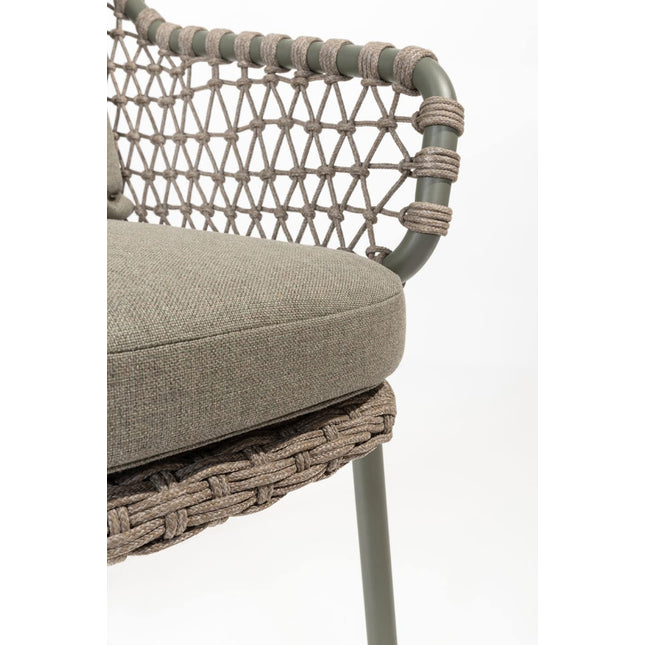 4 Seasons Outdoor Jura Stapelbares Stuhl inkl. 2 Kissen