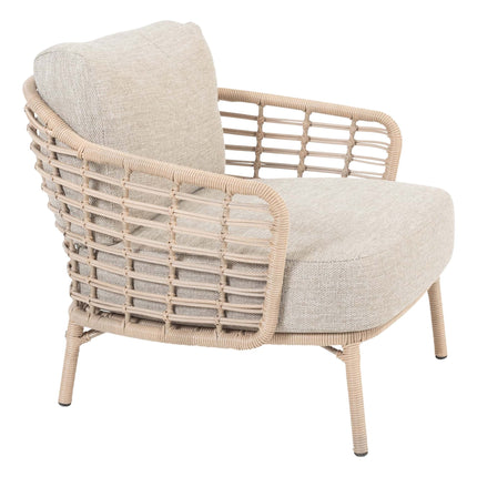 4 Seasons Outdoor Como Lounge Chair Harvest inkl. 2 Kissen