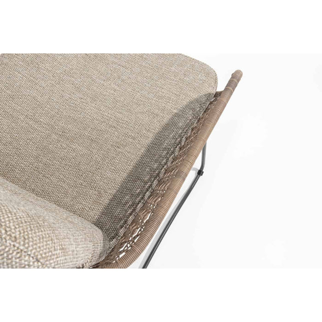 4 Seasons Outdoor Aprilla Dining Pure + Taste 4SO Prado Teaktisch 130 Ø CM