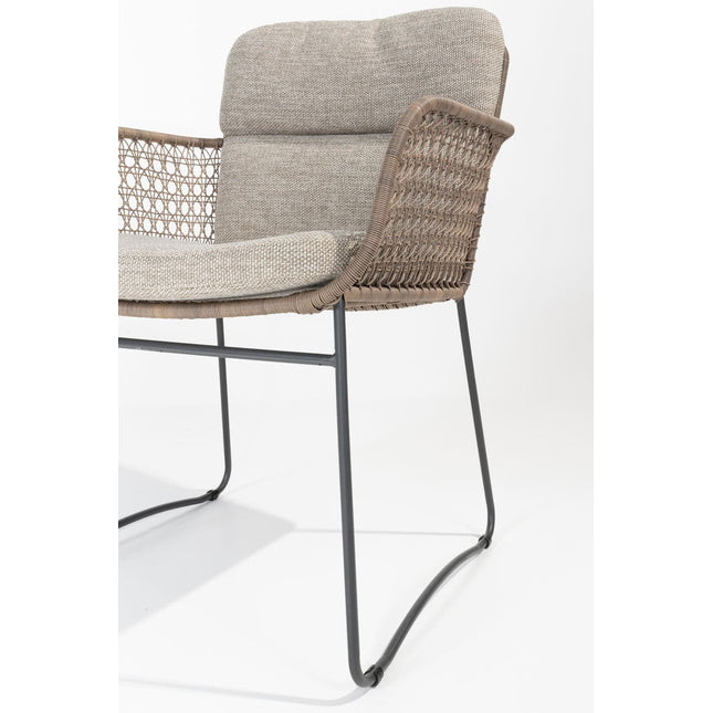 4 Seasons Outdoor Aprilla Essstuhl rein inkl. 2 Kissen