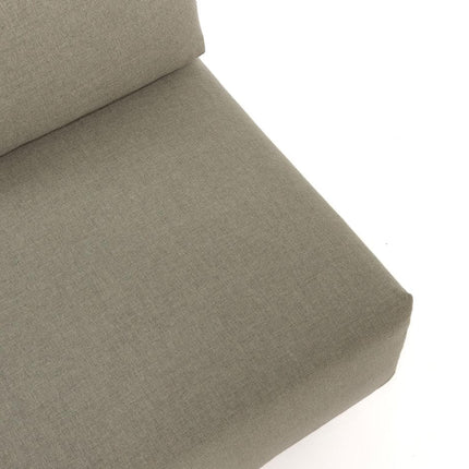 4 Seasons Outdoor Yara 3-Sitzlounge Sofa gebürstet Teaks mit 11 Kissen