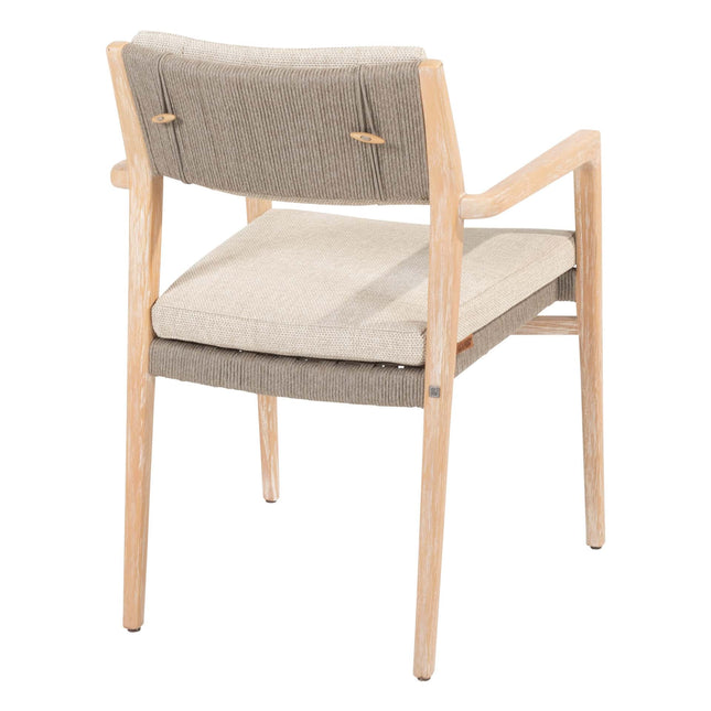 4 Seasons Outdoor Julia Dining + Taste 4SO Noah gebürstete Teaktisch 260 cm