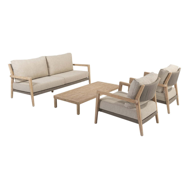 4 Seasons Outdoor Julia Lounge Set + SEM Couchtisch