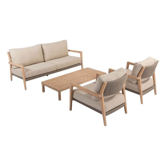 4 Seasons Outdoor Julia Lounge Set + SEM Couchtisch