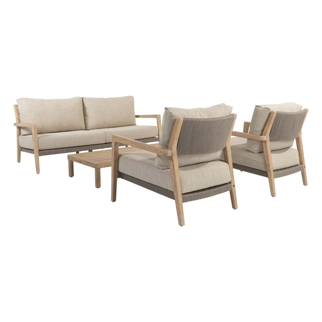 4 Seasons Outdoor Julia Lounge Set + SEM Couchtisch