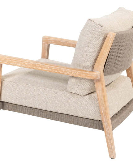 4 Seasons Outdoor Julia Bistro Lounge Set + Footstool + REM Couchtisch 60 Ø CM