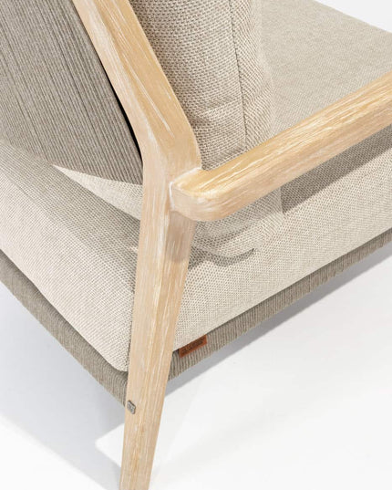 4 Seasons Outdoor Julia Bistro Lounge Set + Footstool + REM Couchtisch 60 Ø CM