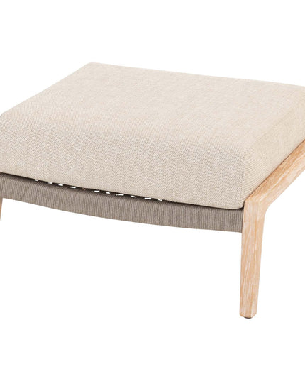 4 Seasons Outdoor Julia Bistro Lounge Set + Footstool + REM Couchtisch 60 Ø CM