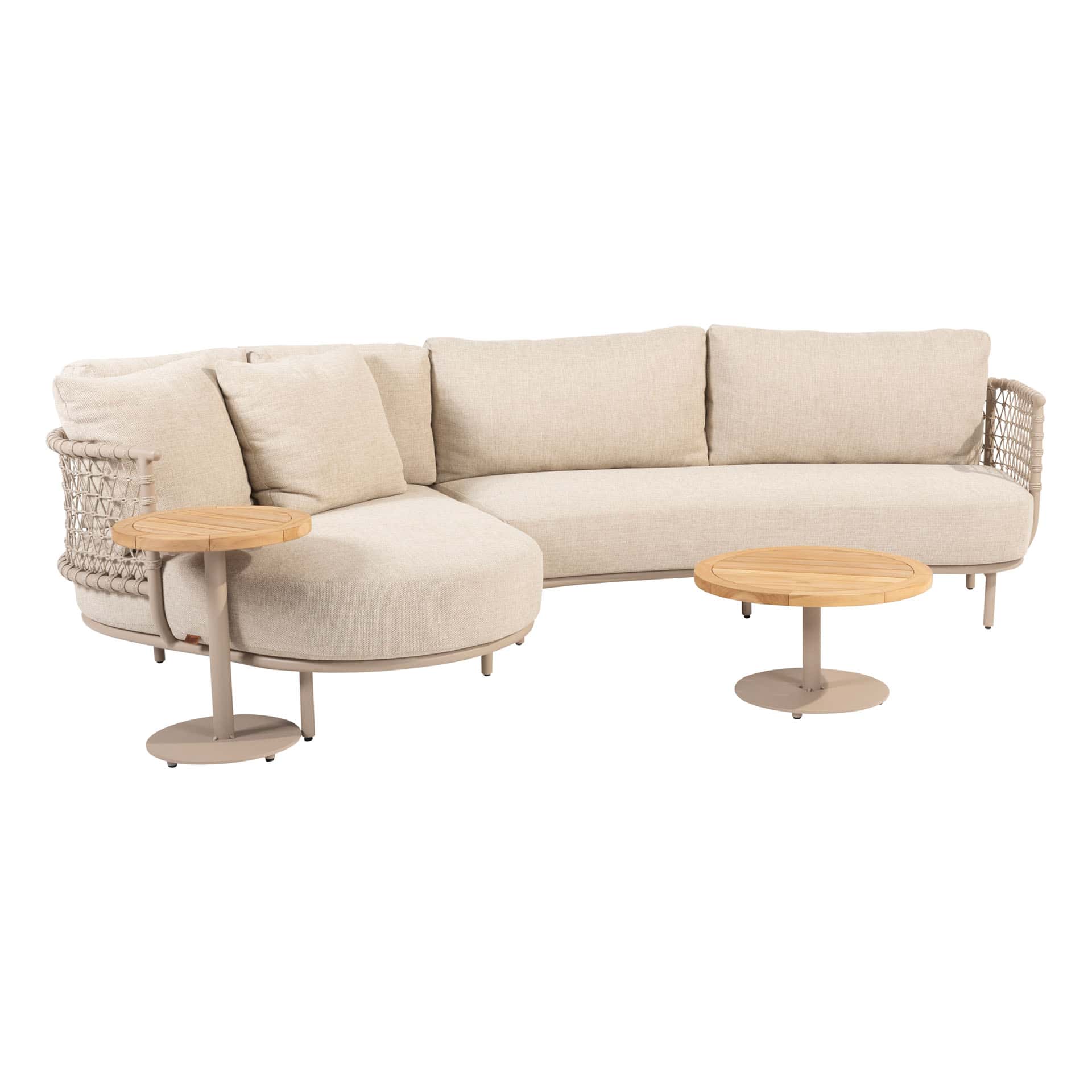 4SO Sardinia lounge set sofa met Volta tafels (4 st.) - afbeelding 12