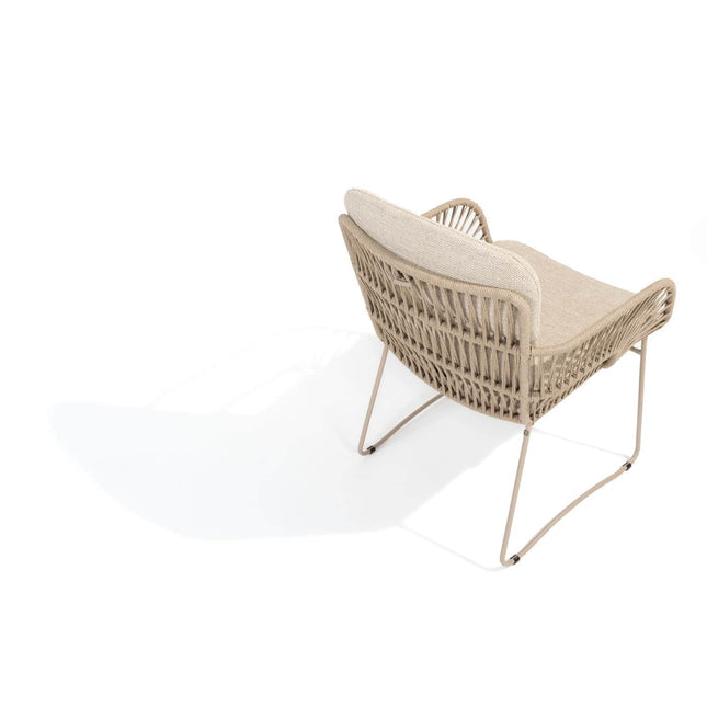 4 Seasons Outdoor Murcia Speisestuhl Latte inkl. 2 Kissen