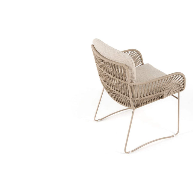 4 Seasons Outdoor Murcia Speisestuhl Latte inkl. 2 Kissen