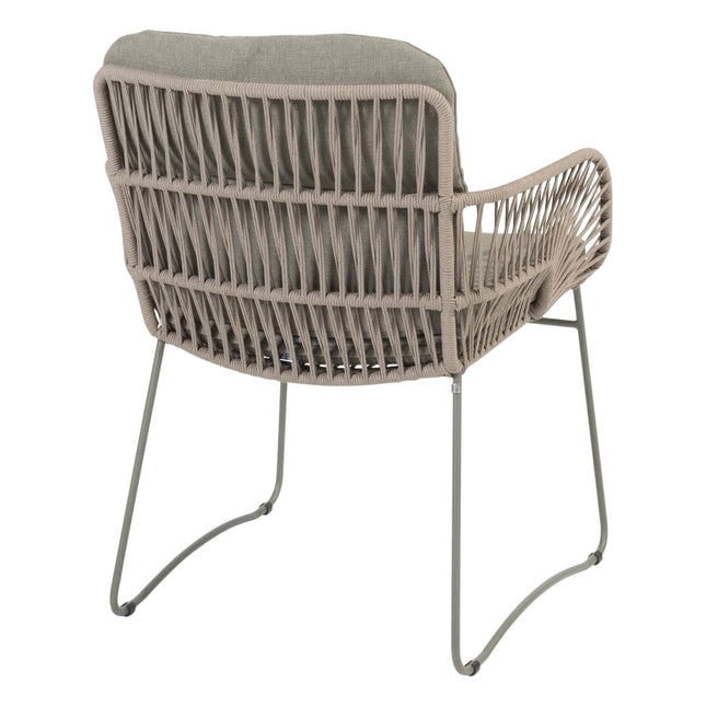 4 Seasons Outdoor Murcia Speisesuhl Olive inkl. 2 Kissen