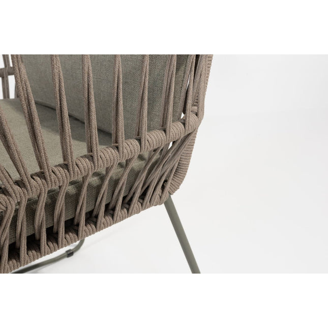 4 Seasons Outdoor Murcia Speisesuhl Olive inkl. 2 Kissen