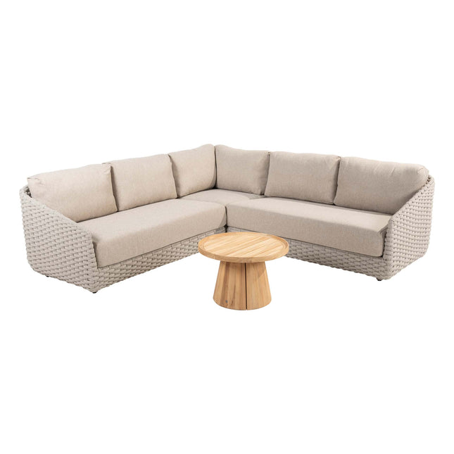 4 Seasons Outdoor Casanova Lounge Set + Pablo Couchtisch 60 Ø CM