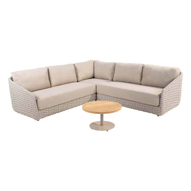 4 Seasons Outdoor Casanova Lounge Set + Volta Couchtisch 60 Ø cm
