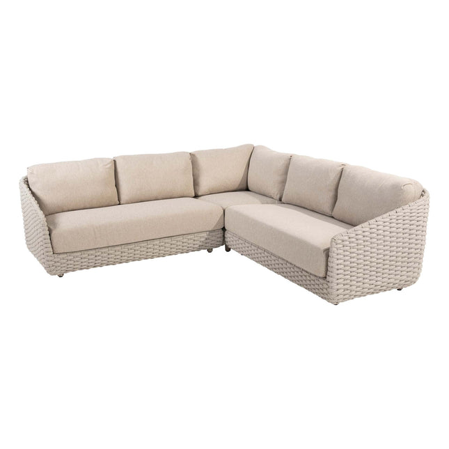 4 Seasons Outdoor Casanova Lounge Set + Volta Couchtisch 60 Ø cm