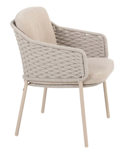 4 Jahreszeiten Outdoor Eros Dining + Geschmack 4so Liam Teak Tabelle 180 cm