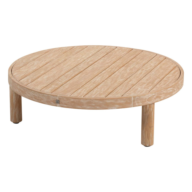 4 Seasons Outdoor Julia Lounge Set + Footstool + REM Couchtisch 80 Ø CM