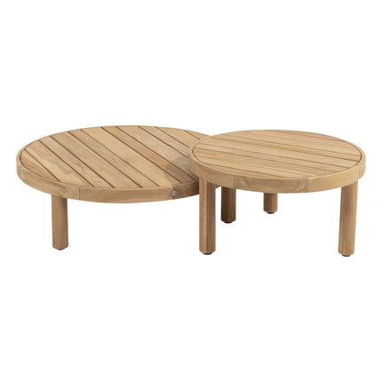 4 Seasons Outdoor Finn Couchtisch Teak 60 cm. Ø (H 32)