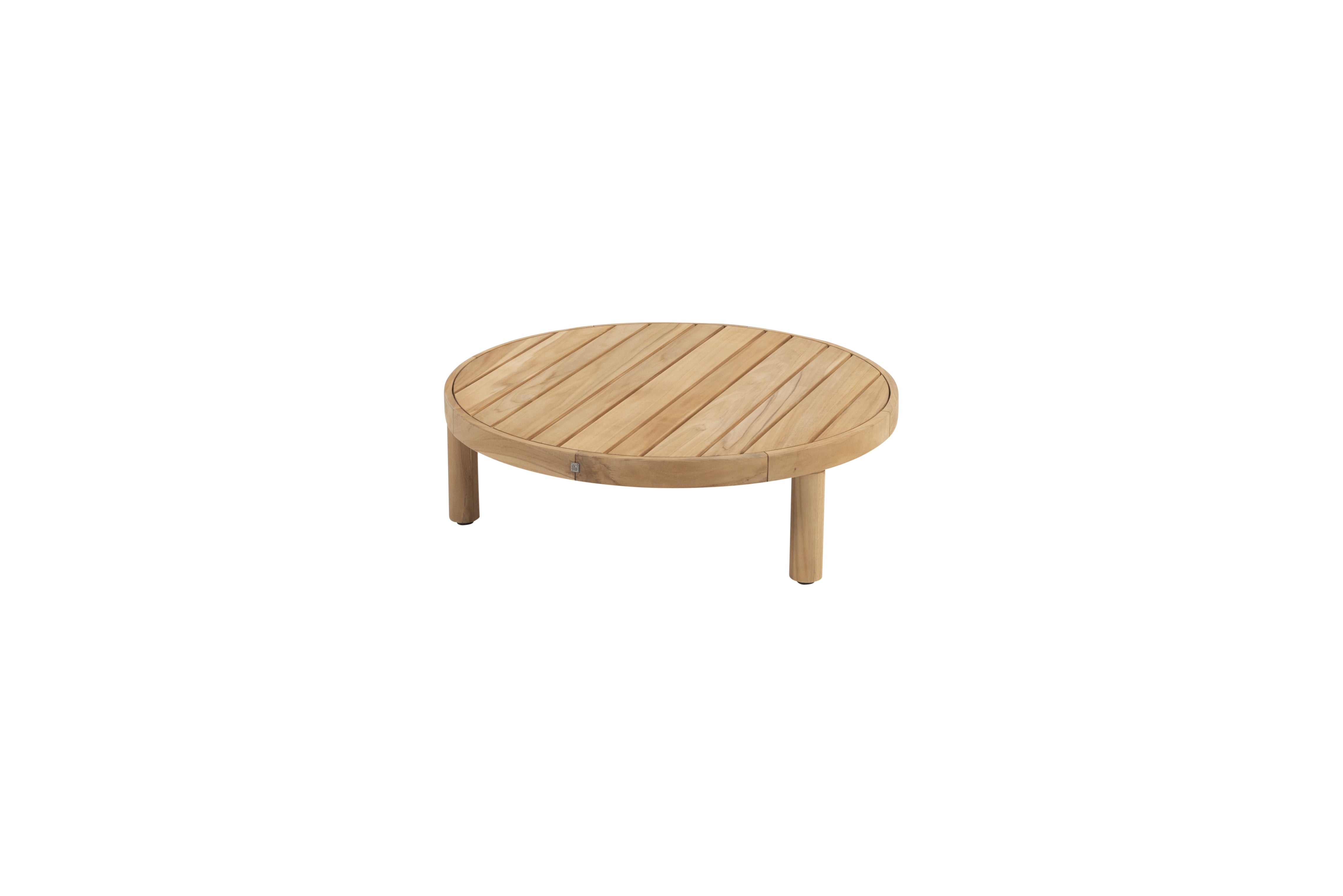 4SO Finn Couchtisch Teakholz Ø80 cm (H 25)