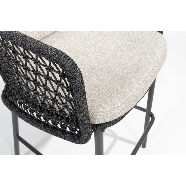 4 Seasons Outdoor Tramonti Bar Sitz + Taste 4SO Prado Bar Tisch Teak 200 cm