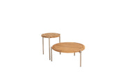 Yoga coffee tables Latte 73cm and 45cm - view 1