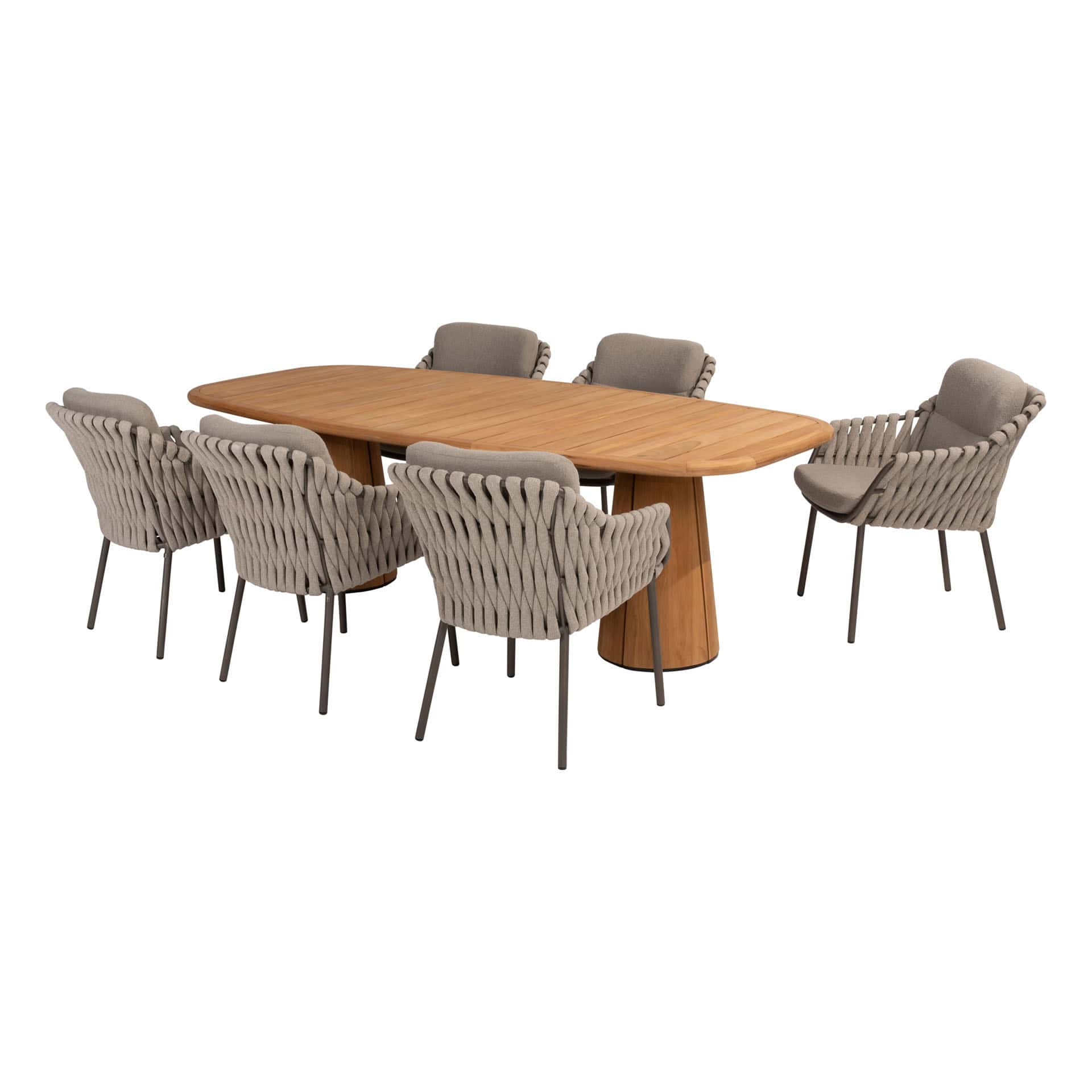 4SO Montera dining set (6 st.) + Taste 4SO Capri tafel 240x110cm - afbeelding 2