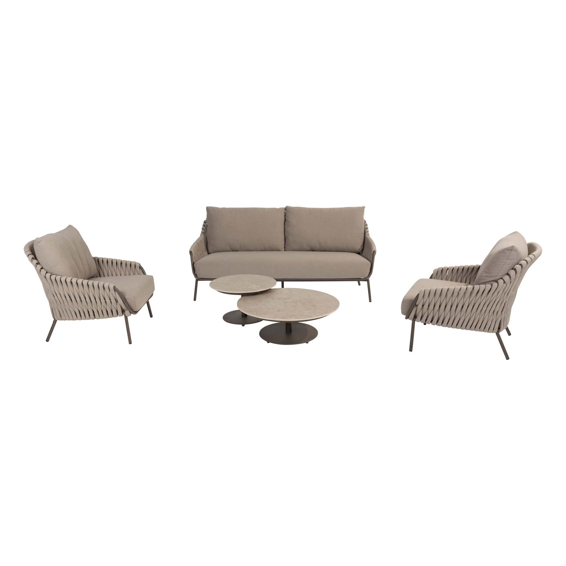 4SO Montera lounge set met Boaz salontafels (6 st.) - afbeelding 11