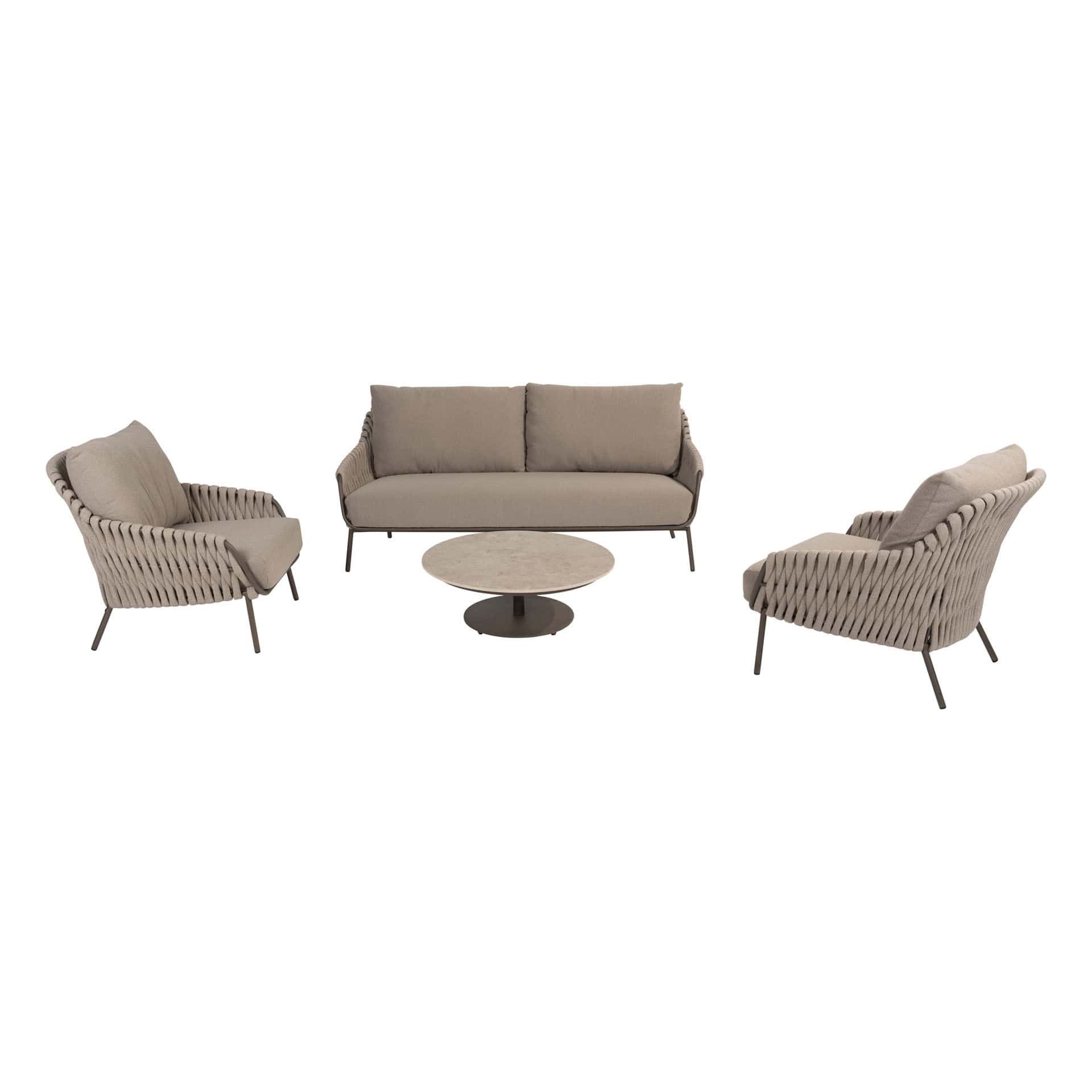 4SO Montera lounge set met Boaz salontafels (6 st.)