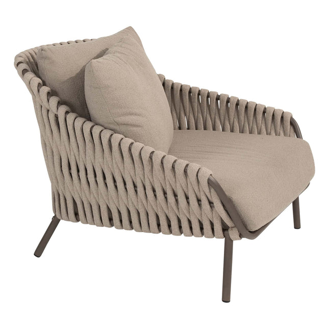 4 Seasons Outdoor Montera Lounge Stuhl XL inkl. 2 Kissen und Kissen