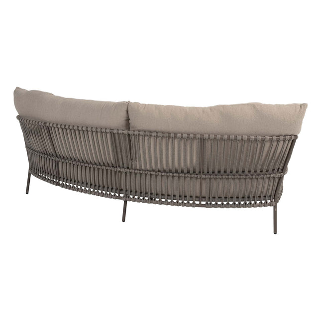 4 Seasons Outdoor Capalbio Lounge Set + Finn Couchtisch Kieselform 125 cm