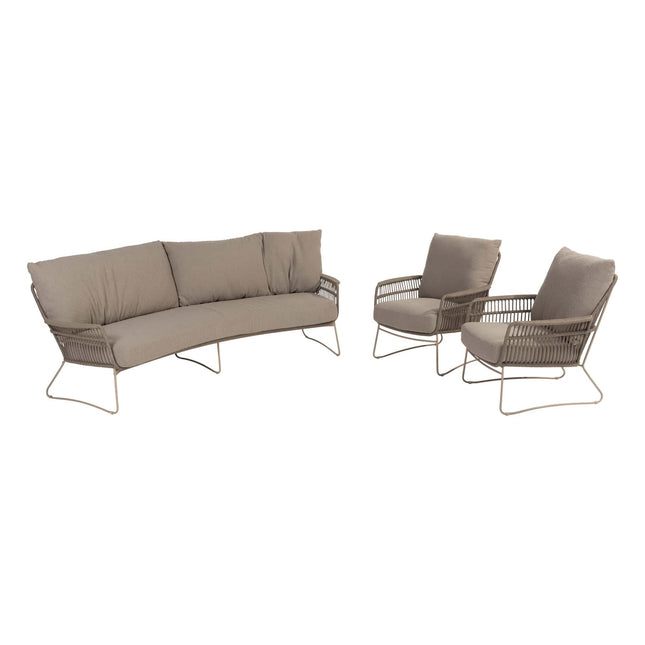 4 Seasons Outdoor Botanic Lounge Set ohne Couchtisch