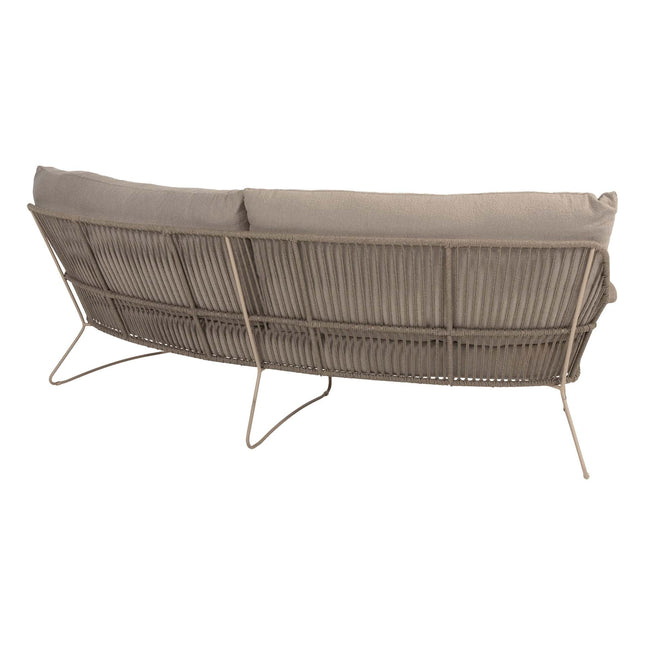 4 Seasons Outdoor Botanic Bio 3-Säse-Lounge-Sofa inkl. 3 Kissen