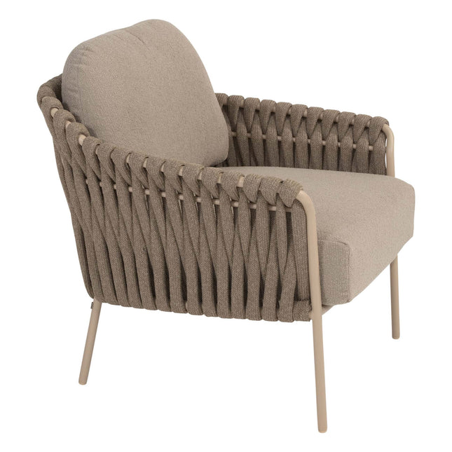 4 Seasons Outdoor Comino Low Dining Chair inkl. 2 Kissen