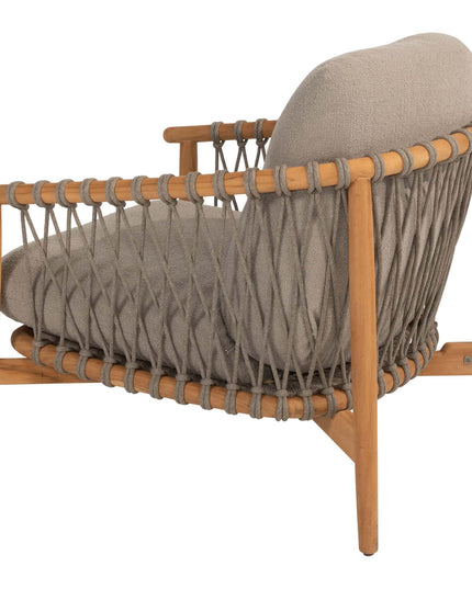 4 Seasons Outdoor Nora Lounge Set + Finn Couchtisch Kieselform 125 cm