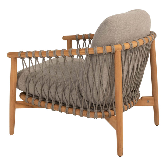 4 Seasons Outdoor Nora Lounge Set + Finn Couchtisch Kieselform 125 cm