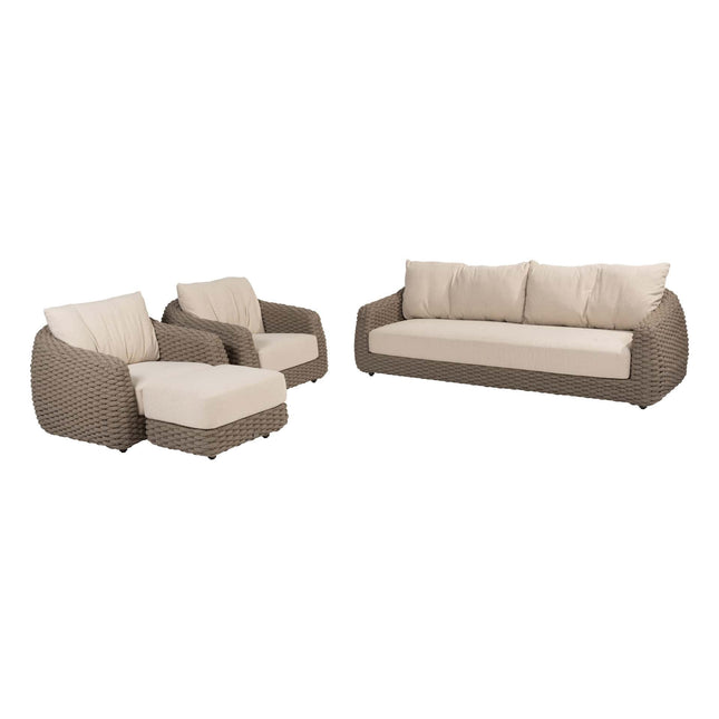 4 Seasons Outdoor Maxime Lounge Set ohne Couchtisch
