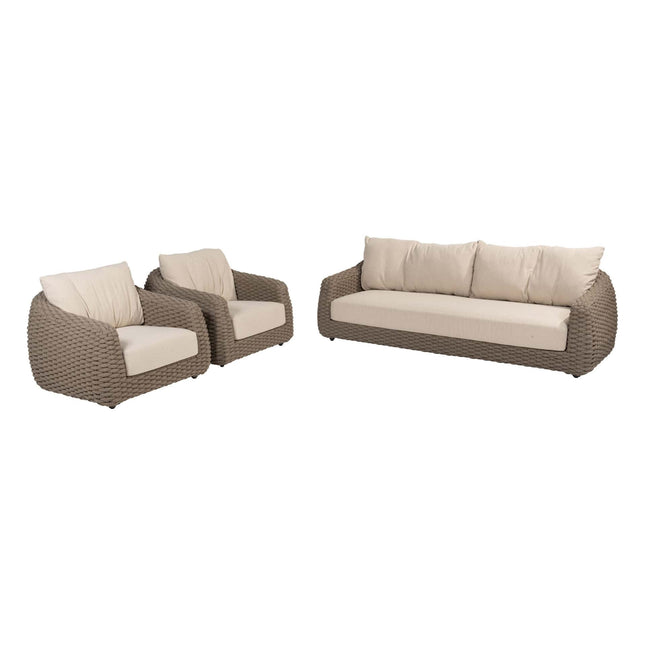 4 Seasons Outdoor Maxime Lounge Set ohne Couchtisch
