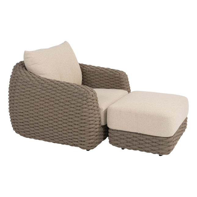 4 Seasons Outdoor Maxime Lounge Stuhl inkl. 2 Kissen