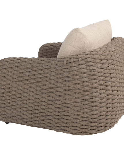 4 Seasons Outdoor Maxime Bistro Lounge Set + Boaz Side Table Terre